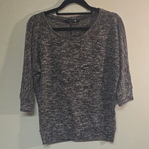 Forever 21 Women's Black and Gray Sweater #166